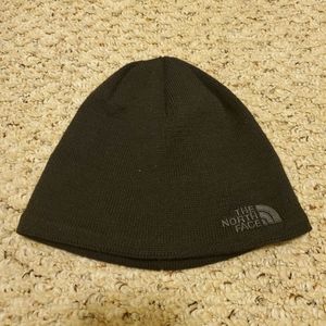 North Face black beanie